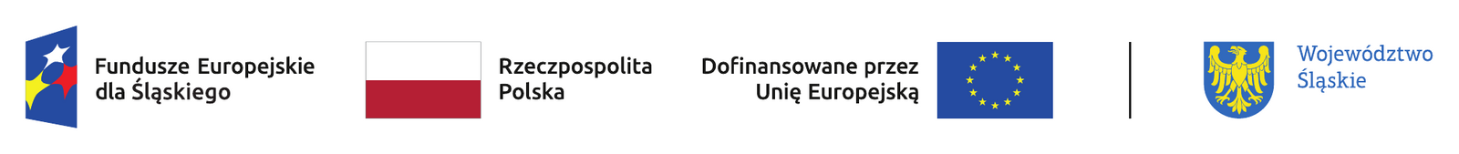 Fundusze Europejskie dla Śląskiego, Rzeczpospolita Polska, Dofinansowane przez Unię Europejską, Województwo Śląskie